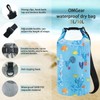 OMGear Waterproof Dry Bag Backpack Waterproof Phone Pouch 40L/30L/20L/10L/5L Floating