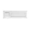 HUBER Surface-Mounted Door Bell Push 1 Gang Made of Polystyrene