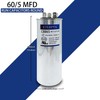ETERPEK 60+5 uF 60/5 MFD ±6% 370V/440VAC CBB65 Dual Run