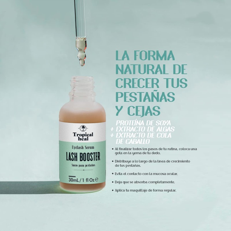 Tropical Heal | Lash Booster | Serum Nutritivo y Alargador