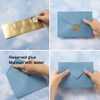 50 Pack Blue A6 Envelopes with Blank Cards Set, Envelopes