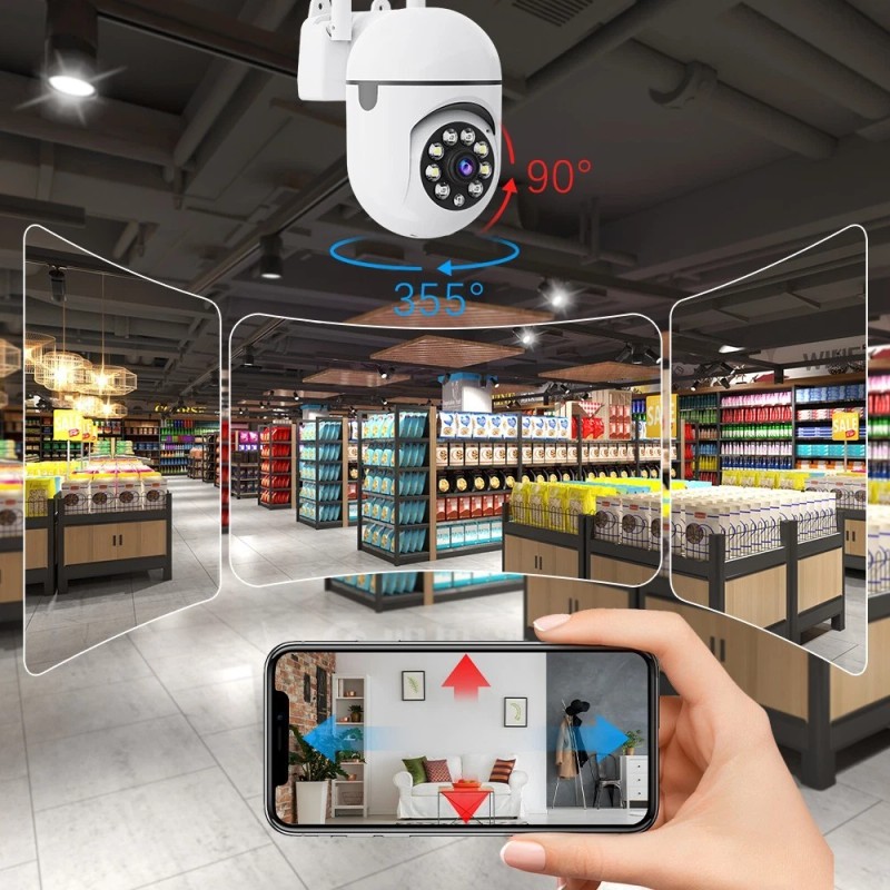 XVIM 4-Pack Wireless WiFi Security Camera System 1080P Smart Home