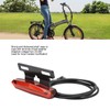 Electric Bicycle Tail Light LED Night Lighting Brake Warning Turn