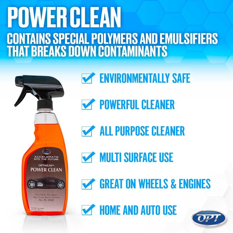 Optimum Power Clean - All Purpose Car Cleaner - Exterior