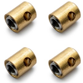 Easyboost Screw Nipple Diameter 5 x 6 mm for Throttle Cable Bowden Cable Throttle Cable Nipple Carburettor for Scooter 50 cc Moped Garden Mower (4 Screw Nipples)