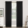 Sun Zero Easton Energy Saving Blackout Rod Pocket Curtain Panel,
