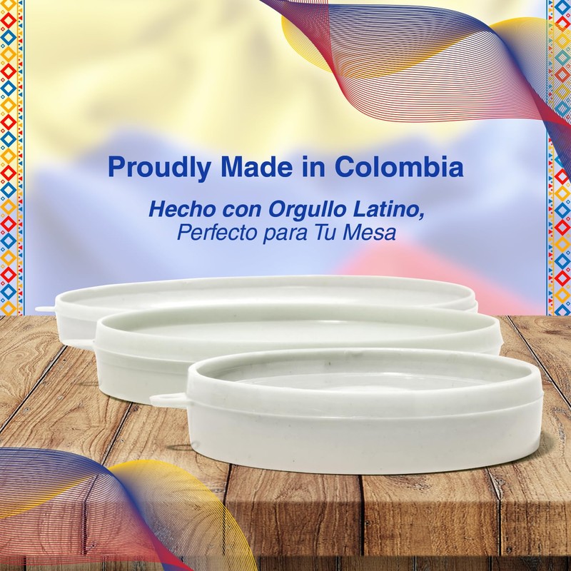 Molde para Arepas – 3 Sizes (5.9", 4.3", 3.1") &