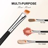 Yoizyfree 6 pcs Duo Eyebrow Brush,Eyelash Brush Mascara Wands Spoolie
