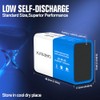 9V Batteries 6F22 Square Battery (4 Pack) for Smoke Detector