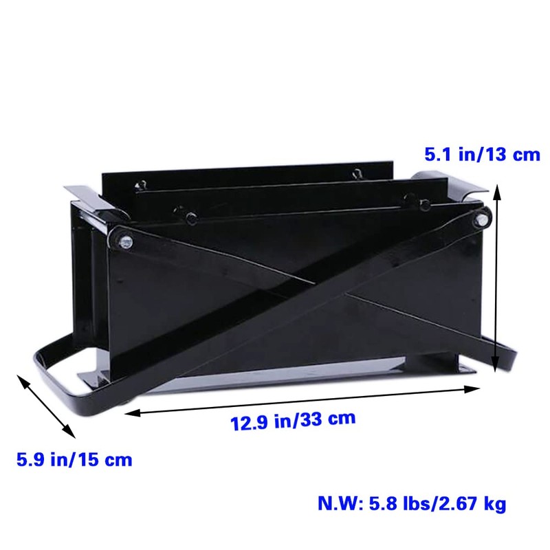 Futchoy Press Paper Log Maker, Newspaper Clumping Press Paper Briquette