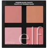 e.l.f. Cosmetics Powder Blush Palette, Four Blush Shades for Beautiful,