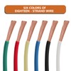 Wamarin 12 Gauge Wire Combo, 6 Colors, 100ft Rolls (600ft