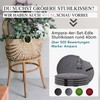 Ampara - Set of 4 Chair Cushions Round 33 cm