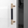 POVEFONK 10 Pack 3-3/4 inch(96mm) Black and Champagne Copper Kitchen