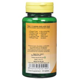 Health Plus Choline & Inositol Vitamin B Supplement - 90 Tablets