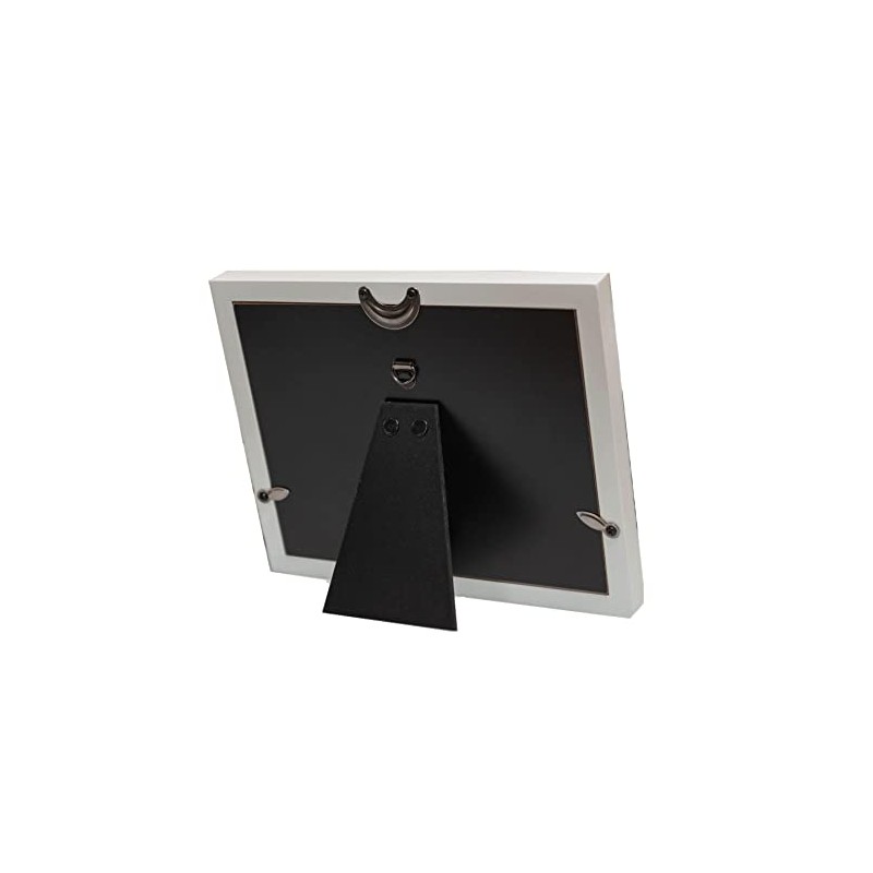 Baby Photo Frame Grey and White 6' x 4' -