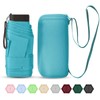LEAGERA Compact Travel Umbrella with Case - Mini Umbrella for