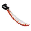 PMS 29" PRINTED AST COL CURVED CUTLASS SWORD IN BAG