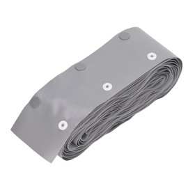 Oumefar Cable Protective Sleeve, Dog and Cat Power Cord Protector, Flame Retardant Fire Proof PVC POM Button Wire Sleeving Tube Cable Management Sleeve with Snap Button Fastener (15M)