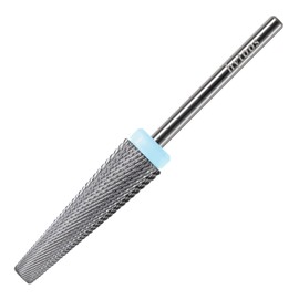 HYTOOS 24mm Super Long 5 in 1 Nail Drill Bits, Cross Tapered Carbide Bit, 3/32" Two-way Rotate for Both Hand, Remove Acrylic Nails/Gel, Electric File Tool Drills Manicure Accessories (2XF)