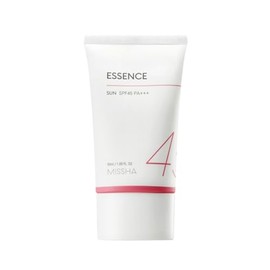 MISSHA All Around Safe Block Essence Sun SPF45 PA+++ 50 ml - Moisturising Sun Protection, Light Texture, Residue-Free, For All Skin Types