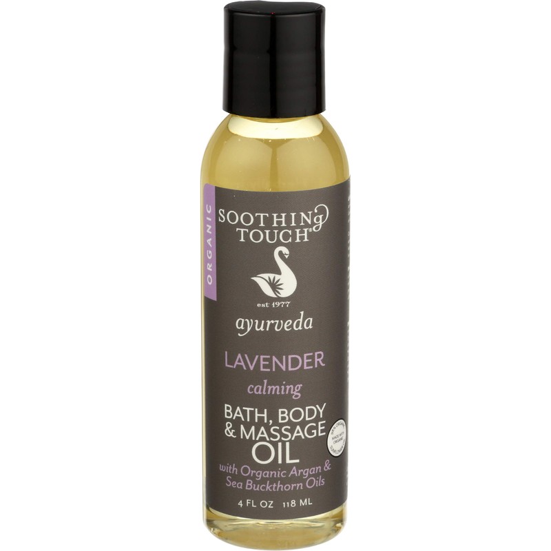 Soothing Touch Ayurveda Organic Bath, Body & Massage Oil, Calming