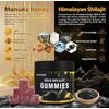【Newrish】Organic Shilajit Gummies - Boost Energy & Vitality - Manuka