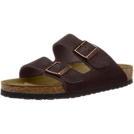Birkenstock Arizona - Birkibuc (Unisex) Mocha Birkibuc 42 (US Men's 9-9.5, US Women's 11-11.5) Regular
