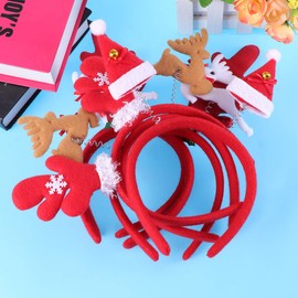 Beaupretty Party Head Bopper Christmas Party Headband Decorative Hair Accessories for Xmas Party Supplies 6pcs