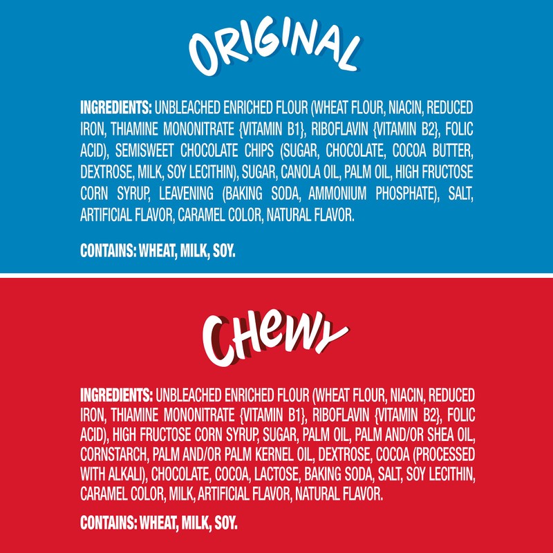 CHIPS AHOY! Original Chocolate Chip Cookies & Chewy Cookies Variety