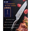 Santoku Knife 7 Inch, Chef Knife, German High Carbon Stainless