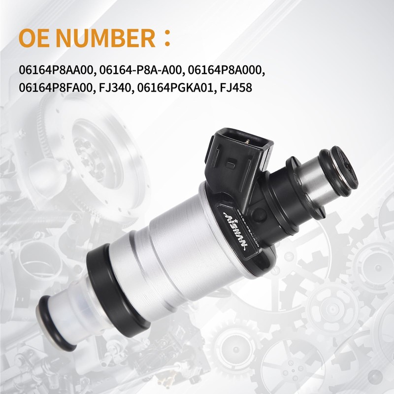 AISHAN 4PCS Fuel Injectors 1 Hole Compatible with Acura CL