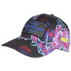 Plata O Lead Blue and Pink Rhinestone Columbia Baseball Cap