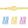 KONBUR 700Pcs Nylon Spade Quick Disconnect Connectors kit, Electrical Fully-Insulated