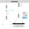 10 Set / 20 pcs Lighting Light Suspension Kit, 5ft