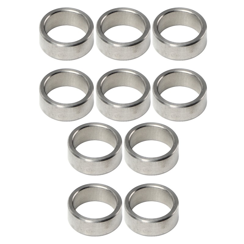 10Pcs Washer Spacer 15mm OD 12mm ID Stainless Steel Hardware