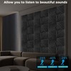 8 Pack Self-Adhesive Soundproof Wall Panels, 12 x 12 x