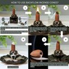 TRUMIRI White Sage Backflow Incense Cones - 20 Waterfall Cones