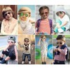 JOVAKIT Kids Small Polarized Aviator Sunglasses for Girls and Boys