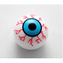 4 x Valve Caps Ball Ball LSD Eye Zombie Valve Cap Blue Eye Techno Eye Valve Cap Vaug