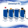 Proactive Sports Neoprene Bottle Holder with Drawstring and Bag Clip