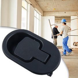 Recliner Release Pull Handle,Oval Plastic & All-Metal Options, Fits both a 6mm and 3mm cable,Replacement Parts for Sofa Chair Backrest Tilt Adjuster(1Pack)