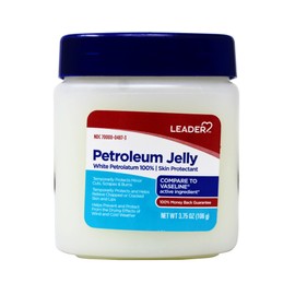 Leader Petroleum Jelly Skin Protectant 3.75 Oz Jar (2)
