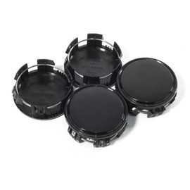 HowioZil 4Pcs 62mm(2.45in) Wheel Center Caps Wheel Rims Replacement PT280-03200-02 42603-YY340 42603-YY380 High Gloss Black Hub Caps, Compatible with Camry Avalon RAV4 Rim Caps