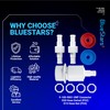 [Upgraded] BlueStars Pool Cleaner 9-100-9001 UWF Connector & 2 Packs