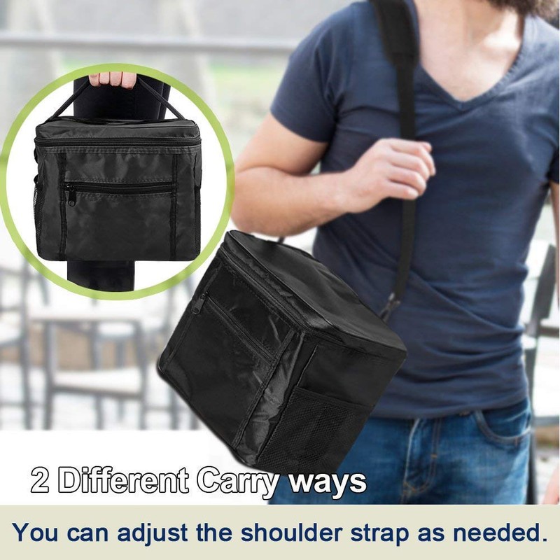 Sunshine Smile Cool Bag, Collapsible Picnic Cooler Bag, Thermal Bag,