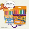 BIC Kids Visa Felt Pens - Assorted Colours, Wallet of