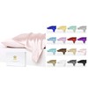 Luxor Crown Set of 2 Mulberry Silk Standard Pillowcases (Taupe)