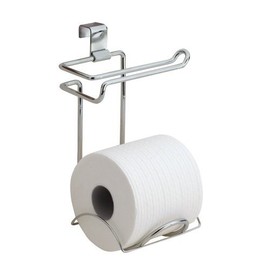 InterDesign 69030 Chrome Classico Over The Tank Tissue Holder