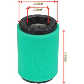 22 883 01-S1 Air Filter Compatible with Kohler 5400 Series Maintenance Kit KS540 KS530 KS595 KS590 Engine, for Cub Cadet XT1 lt42 Oil Change Kit with 12-050-01-S Oil Filter, 2208301S 490-200-K072
